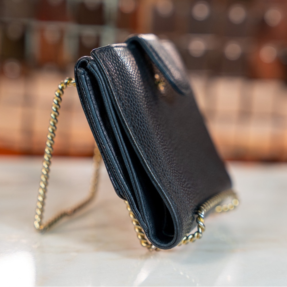 CHANEL Wallet Bi fold wallet Black
Leather Caviar skin 8377258 - Picture 7 of 16